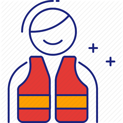 Drown, Jacket, Life, Lifeguard, Protection, Safety, Vest Icon