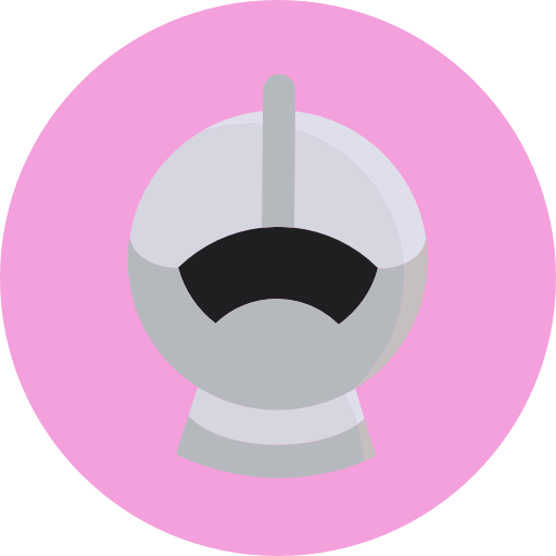 Medieval, Knight, Protection, Armour, Helmet Icon