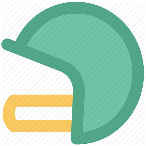 Batsman Helmet, Helmet, Racing Helmet, Sports, Sports Helmet Icon