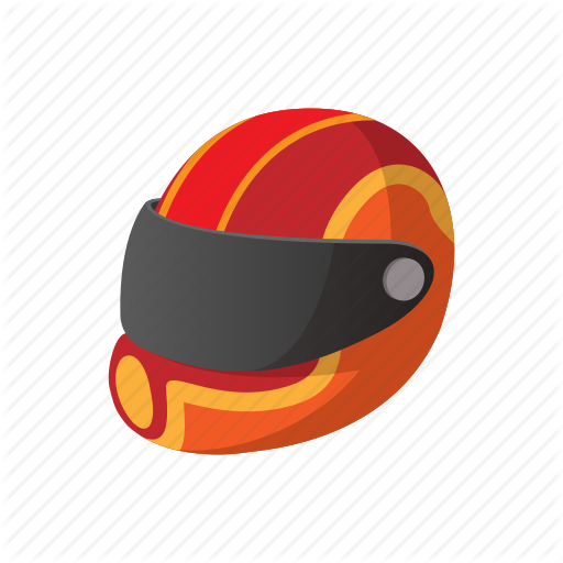 Bike, Cartoon, Helmet, Illustration, Race, Racer, Racing Icon