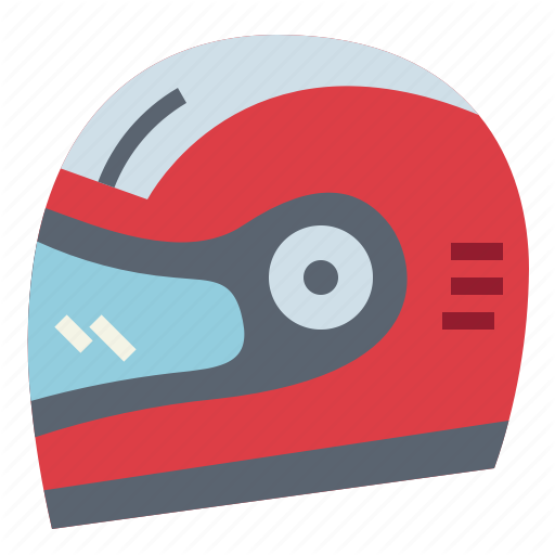 Helmet, Motorbike, Protection, Safety Icon