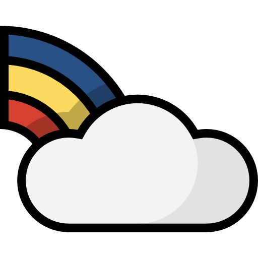 Rainbow Icon Weather Set Freepik