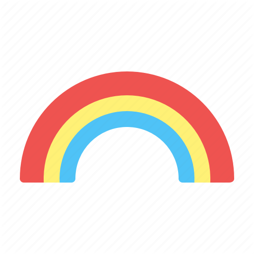 Forecast, Rainbow, Weather Icon