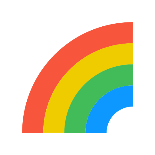 Weather, Rainbow Icon Free Of The Weather Is Nice Today