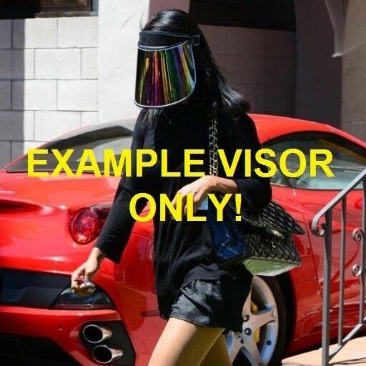 V Stiviano Anti Photography Sunlight Protection Visor Helmet Hats