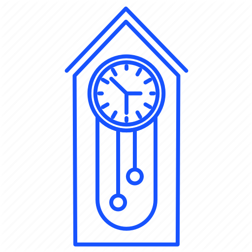 Clock, Equipment, Pendulum, Regulator, Retro, Time, Wall Icon