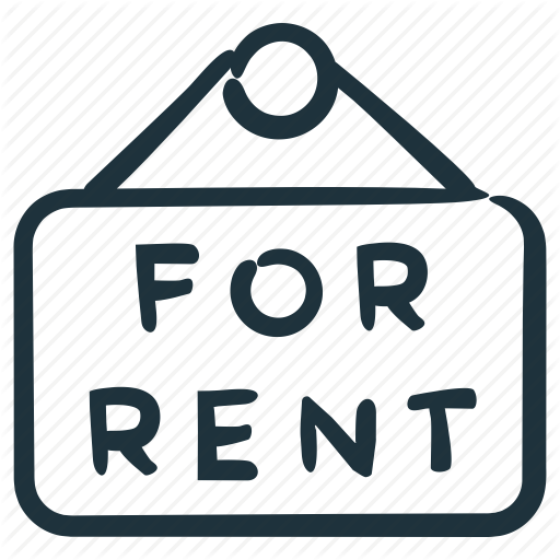 For Rent, Real Estate, Rent, Rental, Sign Icon