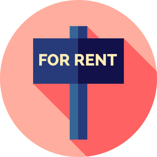 Property, Signs, Real Estate, For Rent Icon