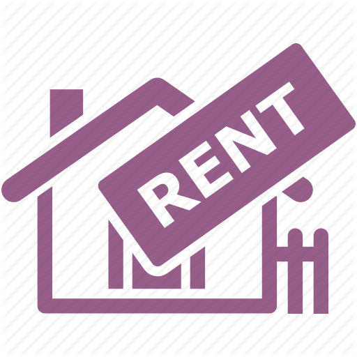 Home, House, Real Estate, Rent Sign, Rental Icon