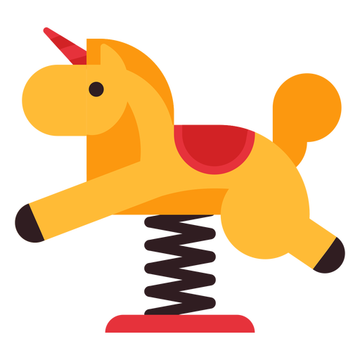 Horse Spring Rider Icon