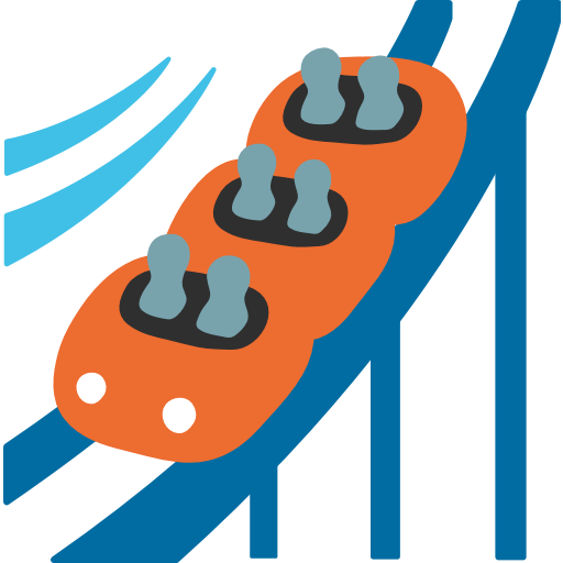 Roller Coaster Emoji For Facebook, Email Sms Id Emoji
