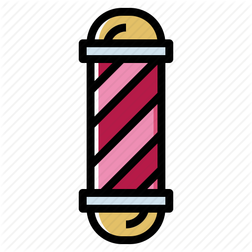 Barber, Beauty, Cosmetics, Cut, Hair, Pole, Salon Icon