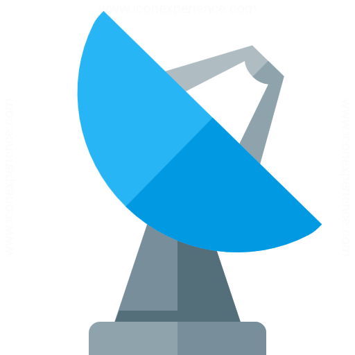 Iconexperience G Collection Satellite Dish Icon