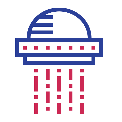 Science, Fiction, Invade, Space, Spacecraft, Ufo, Ovni Icon