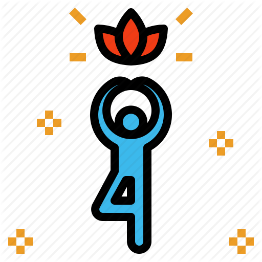 Exercise, Healthy, Well, Wellness, Yoga Icon