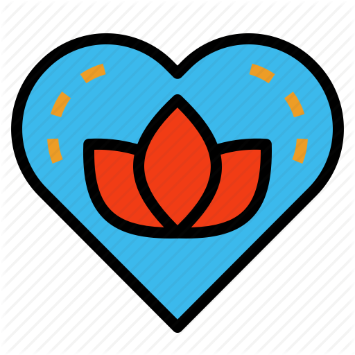 Heart, Meditate, Mind, Soul, Spirit Icon