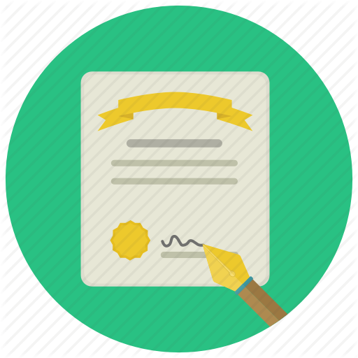 Court, Decision, Judgment, Law, Sentence, Signature, Vertict Icon