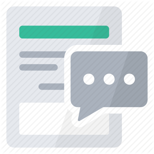 Quote, Sentence Icon