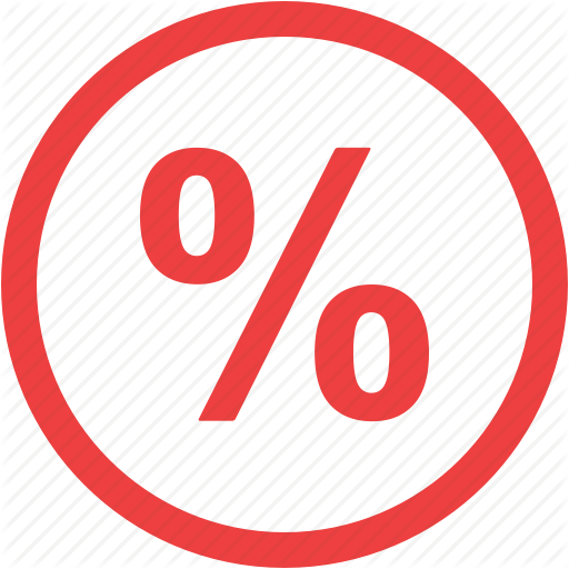 Discount, Percent, Percentage, Sale Icon
