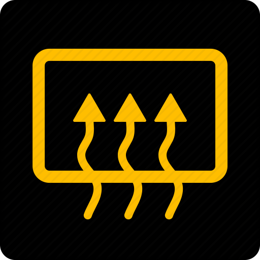 Defrost, Rear, Window Icon