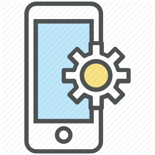 App Setting, Customize, Gear, Mobile Options, Mobile Setting