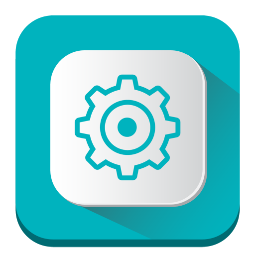 Settings Icon Long Shadow Iconset Pelfusion