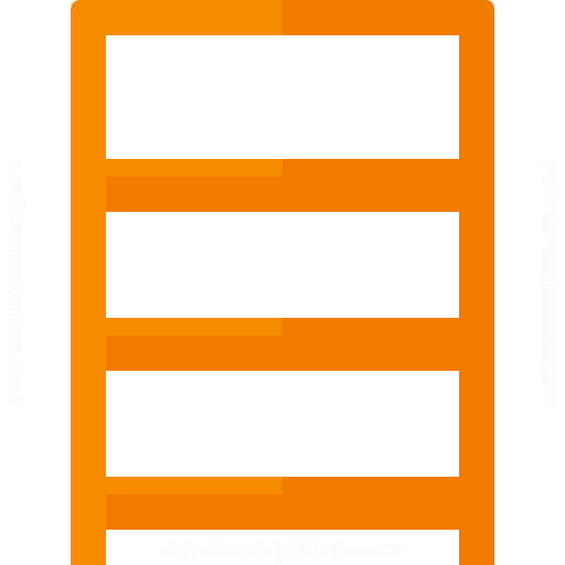 Iconexperience G Collection Shelf Empty Icon