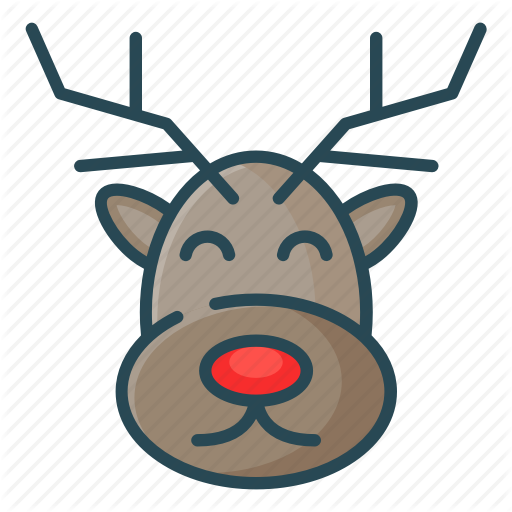 Animal, Christmas, Deer, Santa, Santa Deer Icon