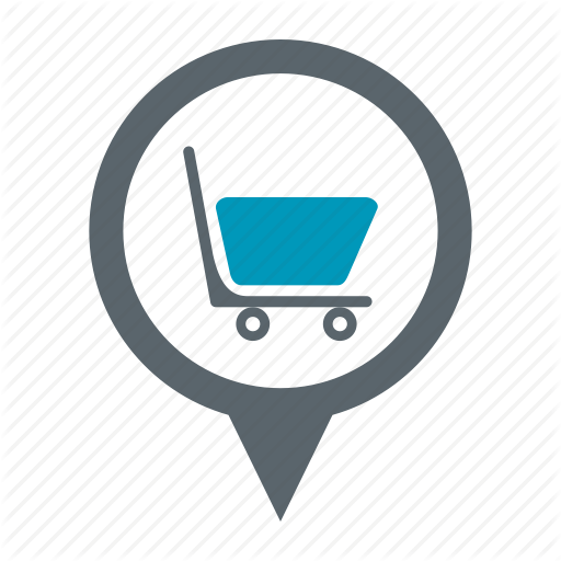 Basket, Buy, Ecommerce, Map, Shop, Shopping Icon