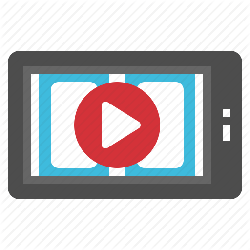 Clip, Mobile, Movie, Online, Video Icon