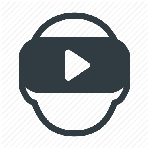 Motion, Reality, Simulation, Video, Virtual, Vr Icon