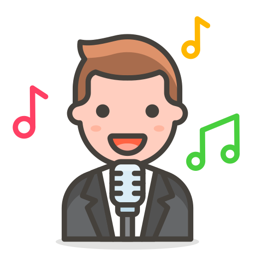 Man, Singer Icon Free Of Free Vector Emoji