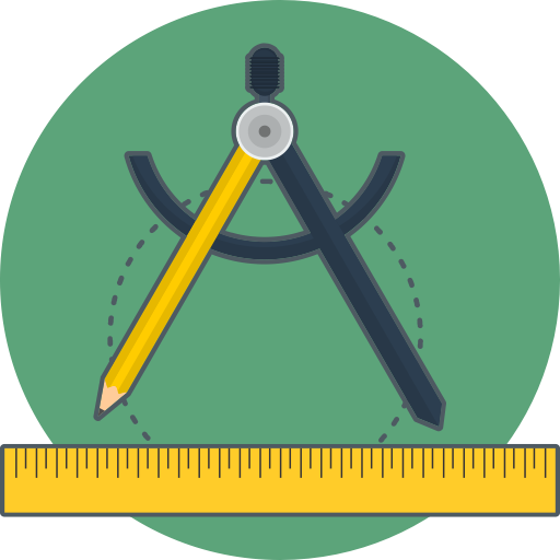 Precision, Measure, Ruler, Skill, Artisan Icon