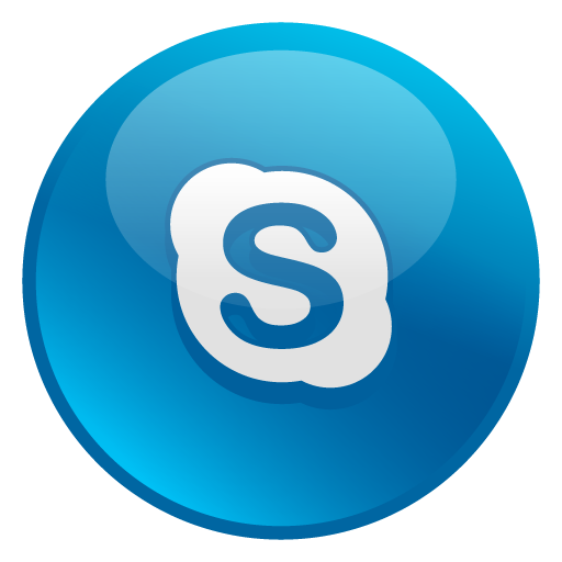 Skype Icon Glossy Social Iconset Social Media Icons
