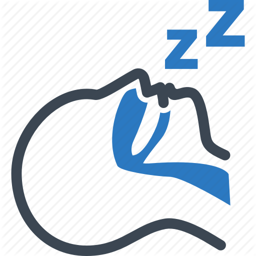 Breathing, Sleep Apnea, Sleeping, Snoring Icon