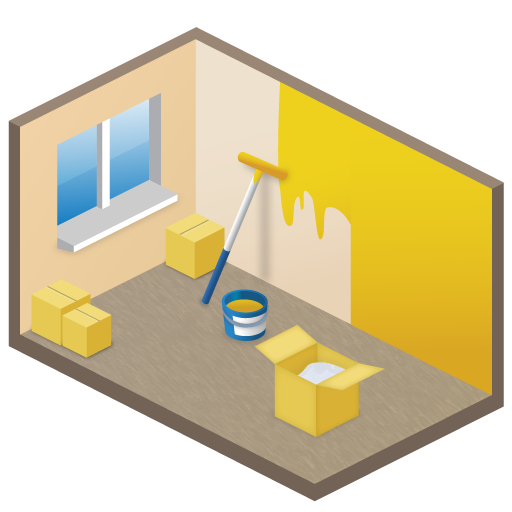 New Room Icon Large Home Iconset Aha Soft