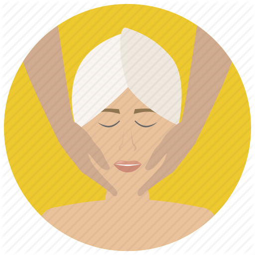 Beauty, Face Massage, Facial, Massage, Spa, Treatment, Wellness Icon