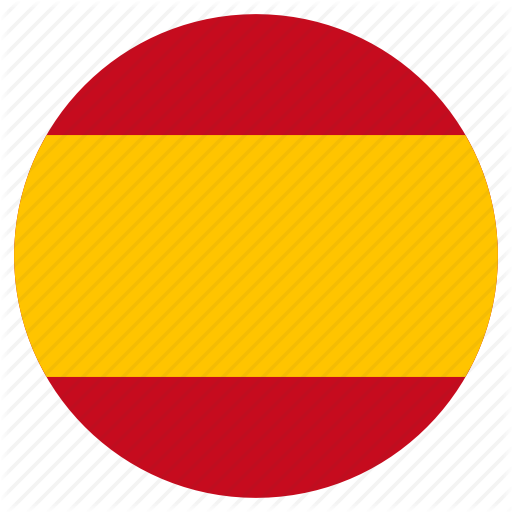 Circular, Flag, Spain, World Icon