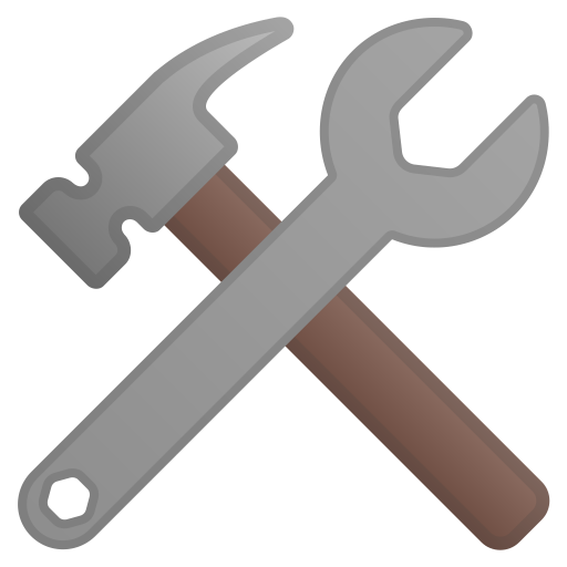 Hammer And Wrench Icon Noto Emoji Objects Iconset Google