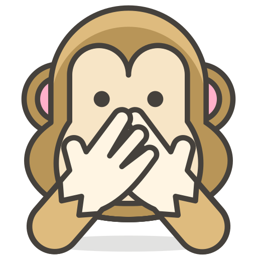 Speak, No, Evil, Monkey Icon Free Of Free Vector Emoji