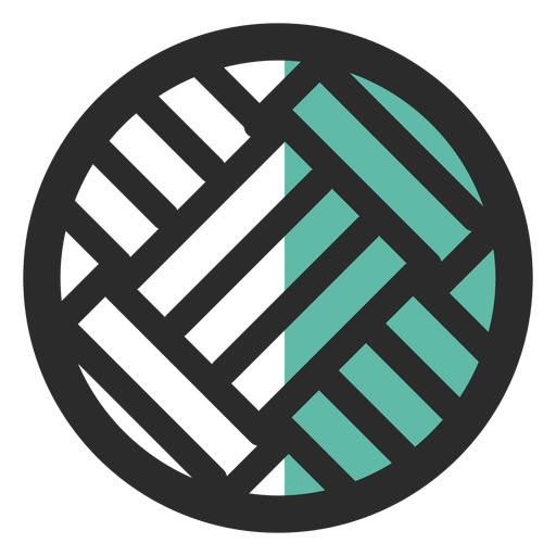 Volleyball Ball Colored Stroke Icon