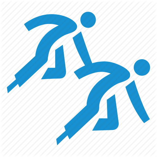 Fast, Group, Race, Short, Skating, Speed, Track Icon
