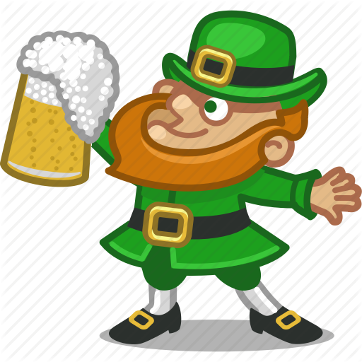 Beer, Drink, Ireland, Irish, Leprechaun, Person, Saint Patrick Icon