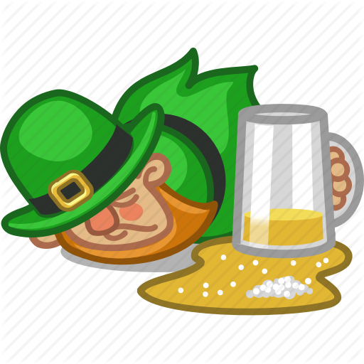 Beer, Drunk, Irish, Lager, Leprechaun, Person, Saint Patrick Icon