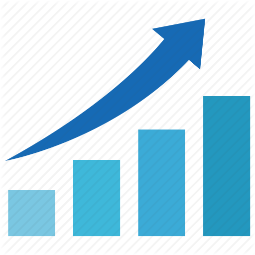 Graph, Increase, Price, Rising, Stock, Table Icon