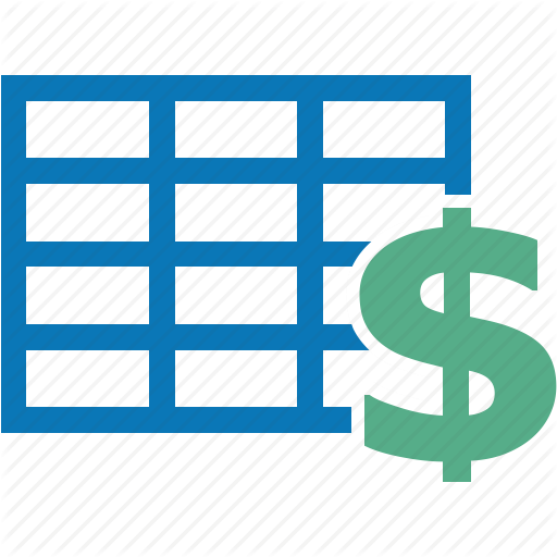 Business, Dollar, Finance, Financial, Money, Quote, Table Icon