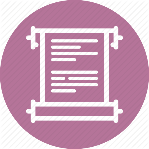 Scenarios, Story, Web Content Icon