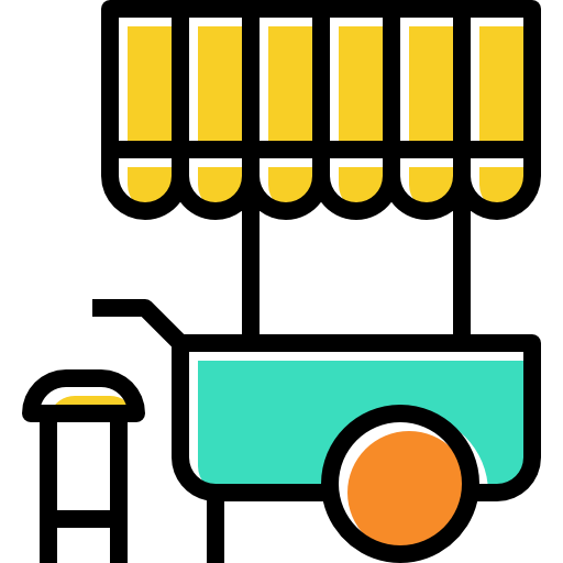 Junk Food, Trolley, Fast Food, Street Food, Food, Transport