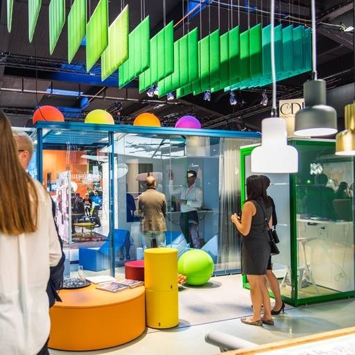 Polyester Fibre Acoustic Baffles Ecodesk Baffle Xl Ecorange