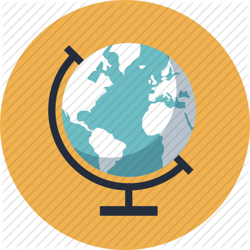 Globe Studies Flat Icon